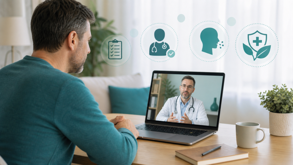 Telemedicina para adultos: qué problemas puede resolver una consulta de medicina general